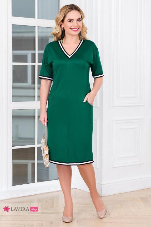 Платье «Италика» зеленый