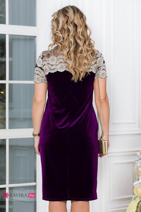 Платье «Катрин» фиолетовый