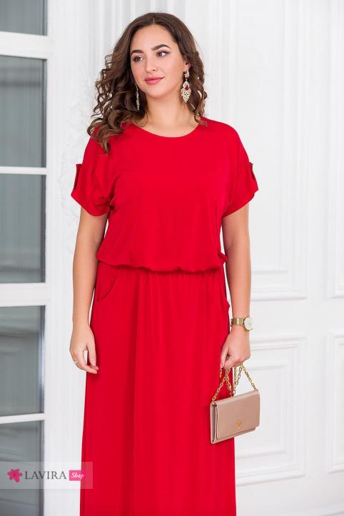 Платье «Прованс» Красный